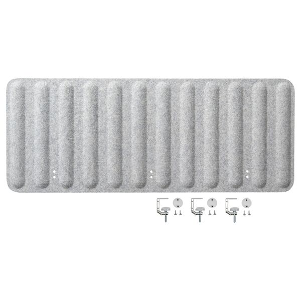 Экран для письменного стола, серый 120x48 см IKEA EILIF ЭЙЛИФ 904.827.68 - фото 1