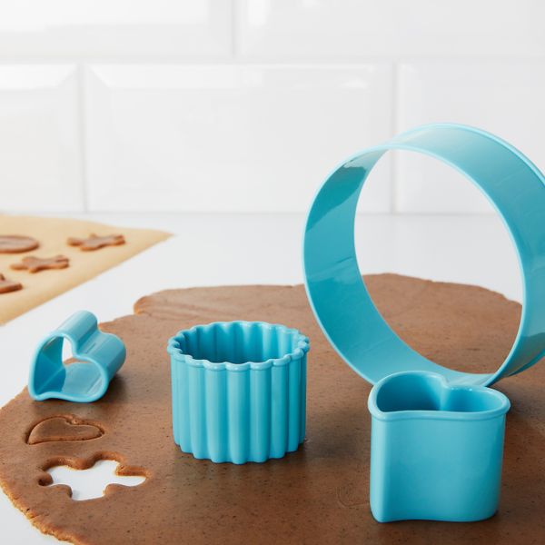 Набор формочек для печенья, 14 шт, голубой IKEA ДРОММАР 103.793.17 - фото 3