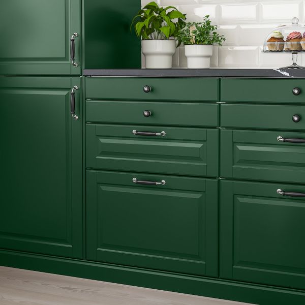 Фронтальная панель ящика, темно-зеленый 80x20 см IKEA BODBYN БУДБИН 304.446.56 - фото 3