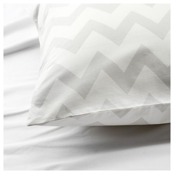 Пододеяльник и 1 наволочка ЛАТТО, большой робот, светло-серый (150x200/50x70 см) - схема-чертеж с размерами