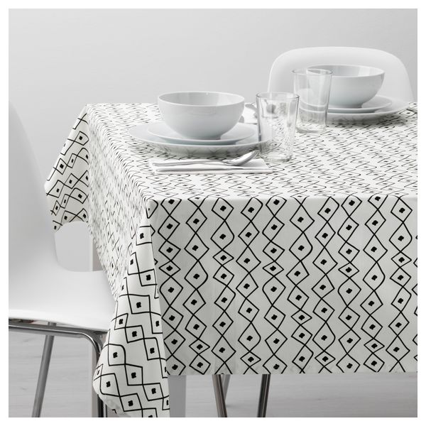 Скатерть СОММАР 2017, белый, черный (145x320 см) - фото 2