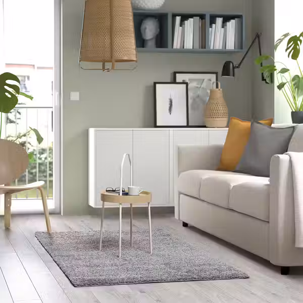 ÄRENDE ЭРЕНДЕ Ковер, длинный ворс - серый 120x180 см - фото 5