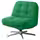 DYVLINGE ДЮВЛИНГЕ Вращающееся кресло - Kelinge зеленый