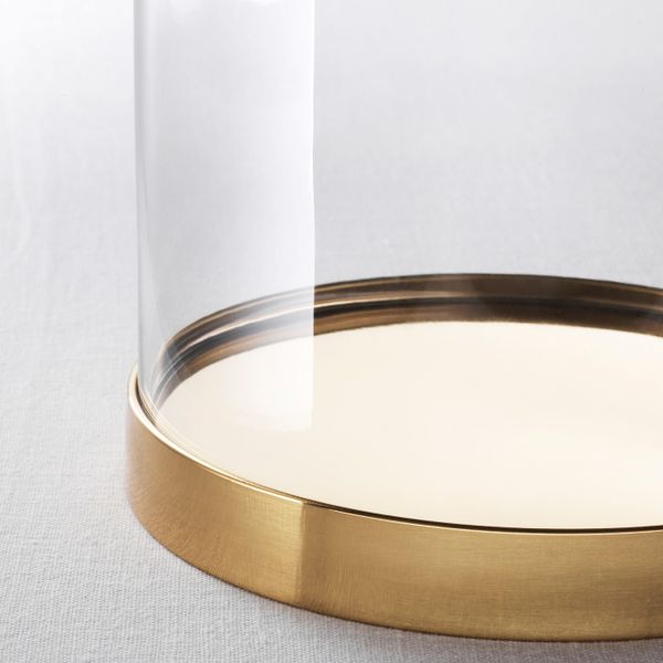 Стеклянный клош на подставке 26 см IKEA BEGÅVNING БЕГОВНИНГ 203.500.02 - фото 3