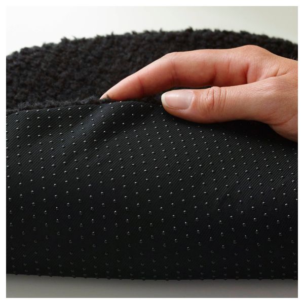 Подушка на стул БЕРТИЛЬ, черный (33 см) - схема-чертеж с размерами