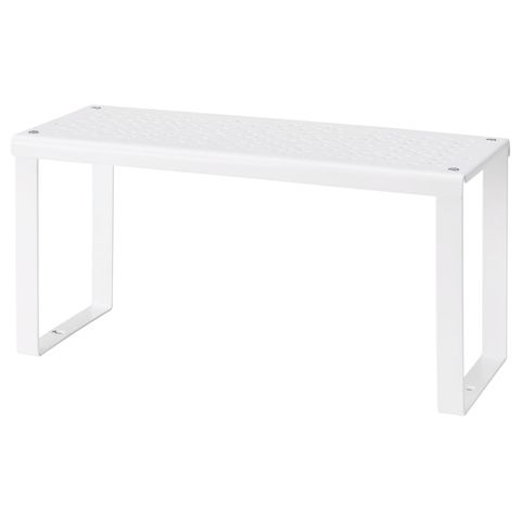 VARIERA Вставка в полку - белый 32x13x16 см