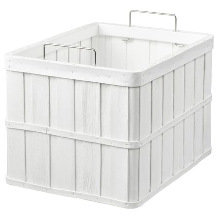 Корзина БРАНКИС, белый (36x27x23 см)
