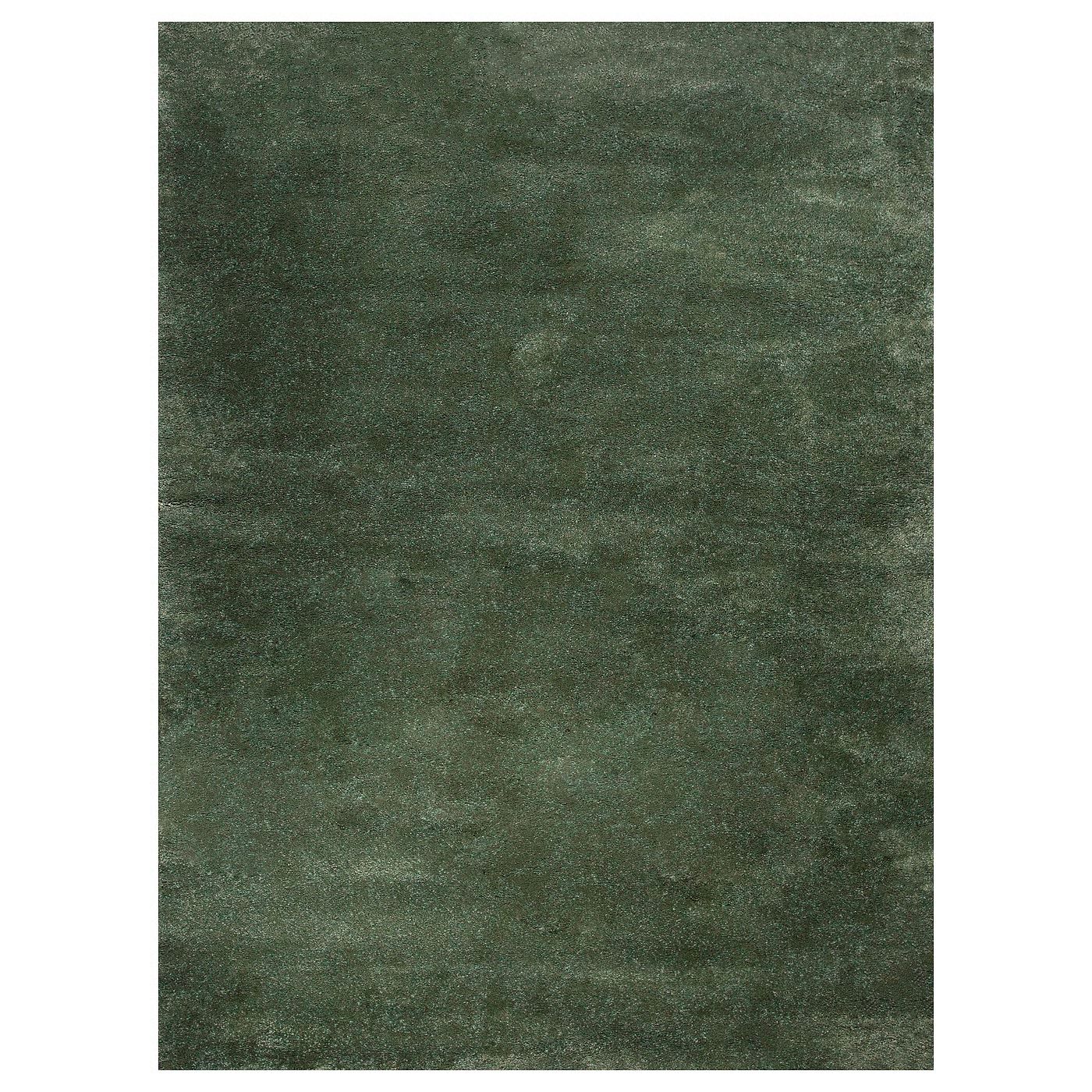 STOENSE Ковер, короткий ворс – зеленый 170×240 см