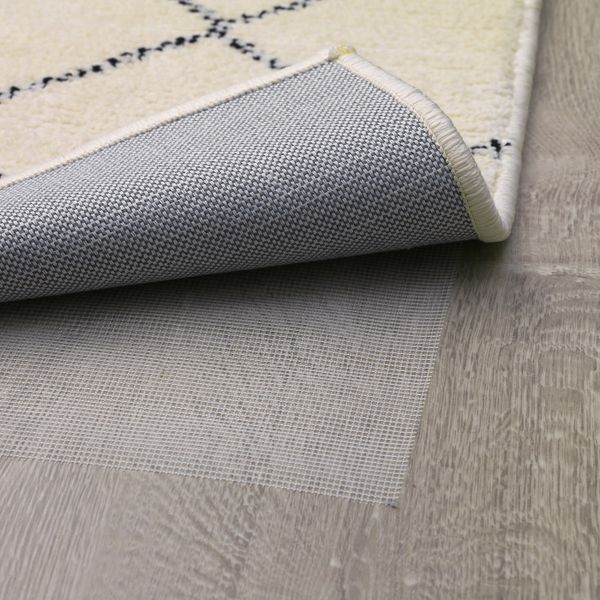 Ковер, белый, бежевый 80x150 см IKEA ARNAGER АРНАГЕР 204.271.34 - схема-чертеж с размерами