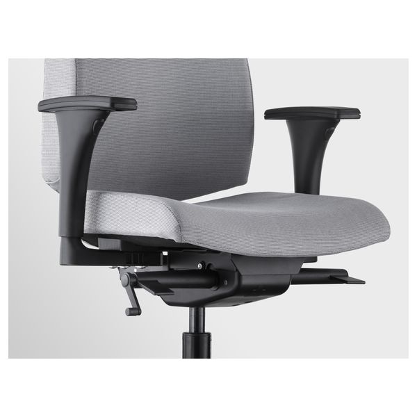 Вращающееся легкое кресло ВОЛЬМАР, серый - фото 4