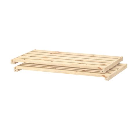 Полка, хвойное дерево 77x47 см 2 шт IKEA HEJNE ХЕЙНЕ 103.929.84