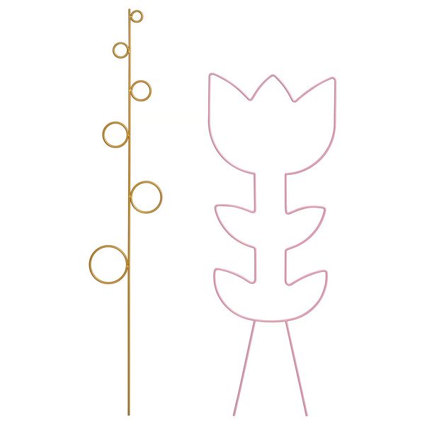 DOFTRIPS Опора для растения, 2 шт. - д/дома/улицы/разные формы - фото 1