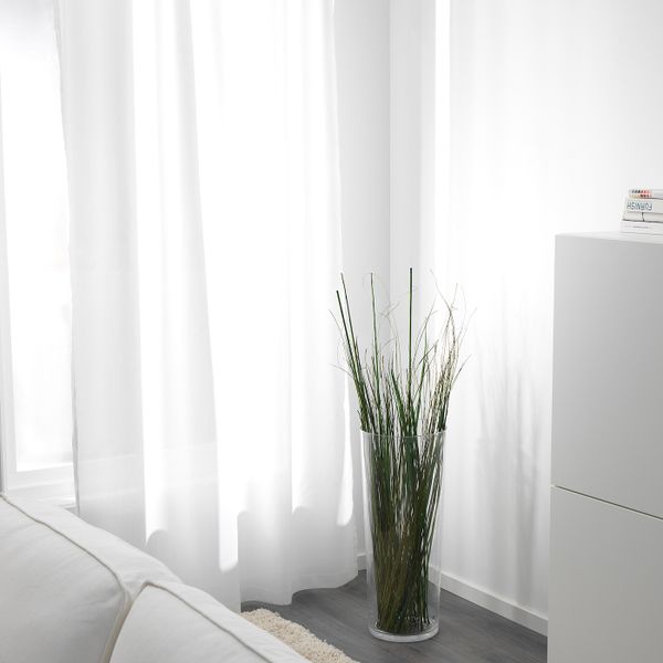 Сухой букет, зеленый 115 см IKEA SMYCKA СМИККА 603.805.54 - схема-чертеж с размерами