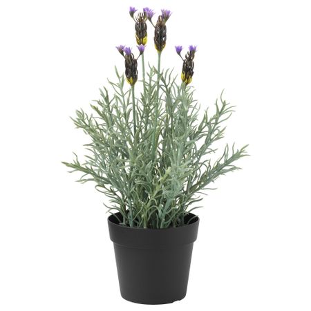 Искусственное растение в горшке ФЕЙКА, д/дома/улицы, лаванда (9 см)