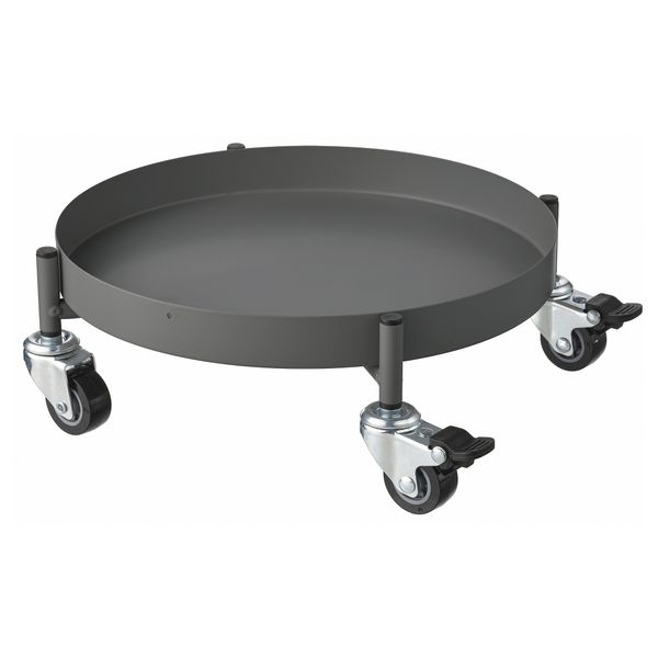 Подставка на колесах, для дома, улицы темно-серый, 32 см IKEA OLIVBLAD ОЛИВБЛАД 005.855.77 - схема-чертеж с размерами