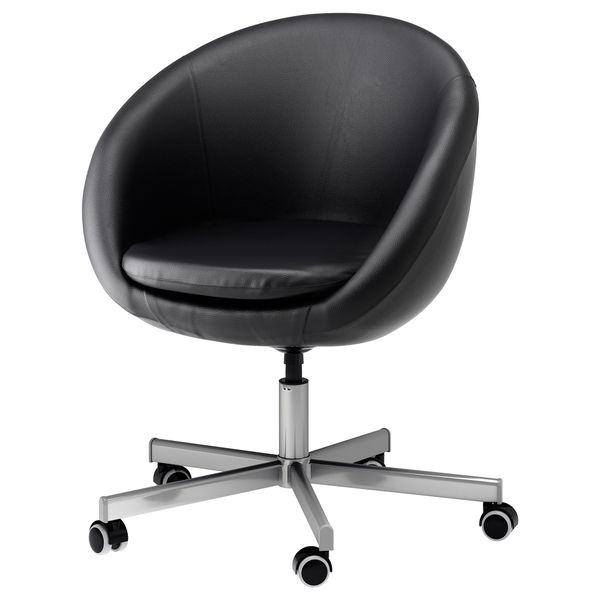 Рабочий стул СКРУВСТА, Идгульт черный - фото 1