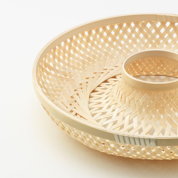Сервировочная корзина, бамбук 29 см IKEA KLYFTA КЛЮФТА 604.573.17 - фото 3