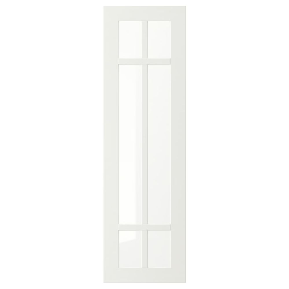 STENSUND Стеклянная дверь - белый 30x100 см - фото 1