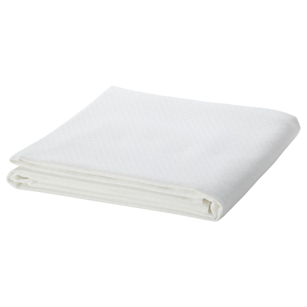 Скатерть, белый 145x220 см IKEA ADRINE АДРИНЕ 102.439.70 - схема-чертеж с размерами