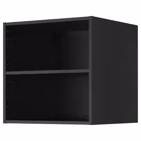 METOD Каркас верхн шкафа на холод/морозил - черно-серый 60x60x60 см