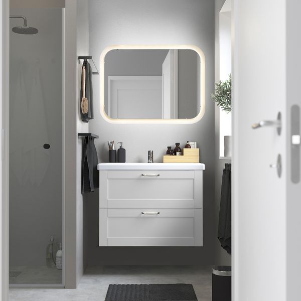 IKEA в интерьере ванной