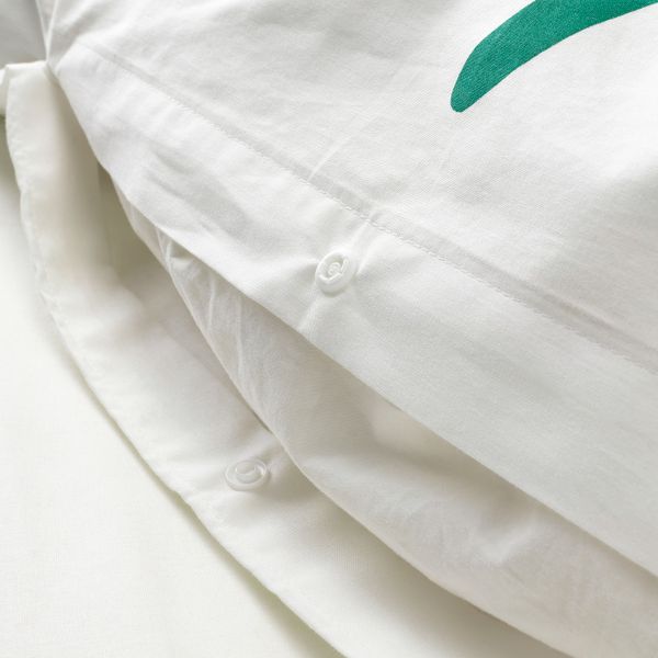 Пододеяльник и 2 наволочки, белый, разноцветный 200x200/50x70 см IKEA СОММАРАСТЕР 304.233.00 - фото 6