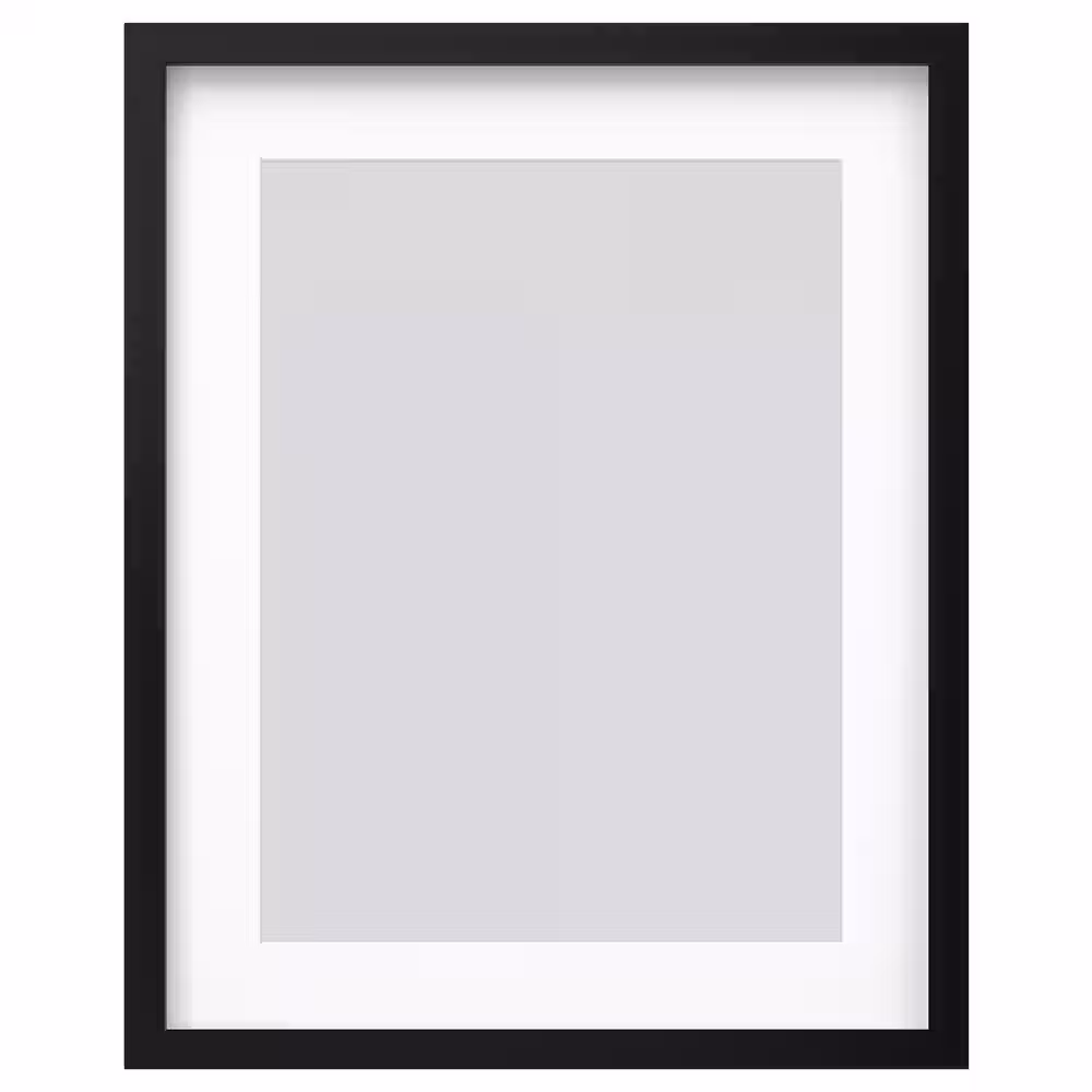 RÖDALM РЁДАЛЬМ Рама - чёрный 40x50 см - фото 1