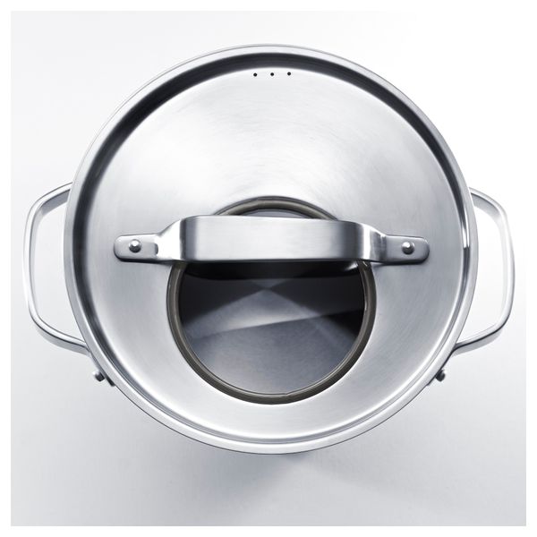 Кастрюля с крышкой СЕНСУЭЛЛ, нержавеющ сталь, серый (4 л) - фото 3