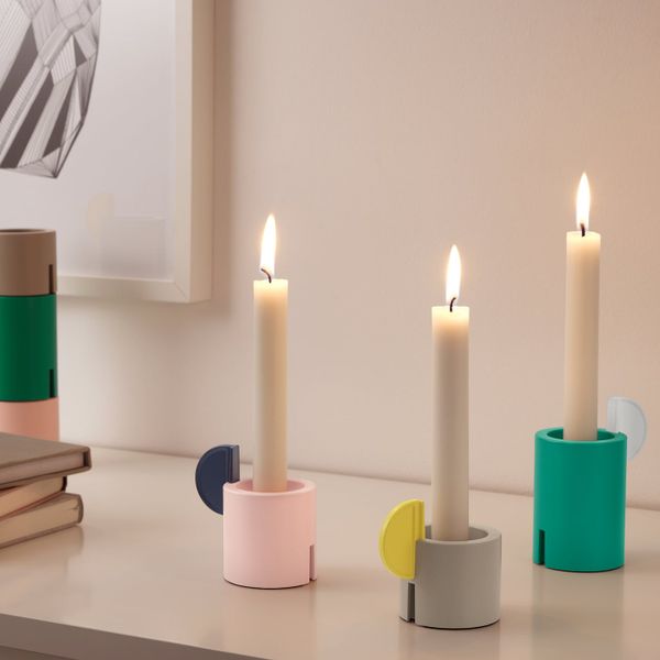 Подсвечник, 3шт. IKEA ЭДЕЛЬХЕТ 304.160.50 - фото 3