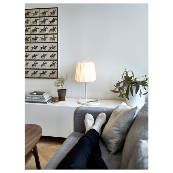 Настольная лампа/беспровод зарядка ВАРВ - схема-чертеж с размерами