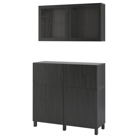 Комбинированный для хранения с дверцами, ящиками, 120x42x213 cm IKEA BESTÅ БЕСТО 193.992.07