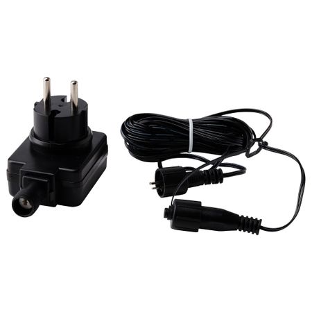 Трансформатор со шнуром питания СКРУВ, черный (6 Вт)