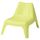 Детское садовое кресло БУНСЁ, желтый