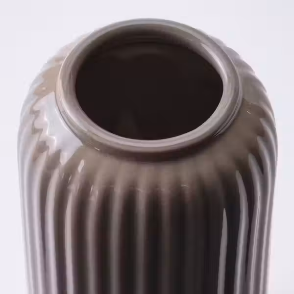 STILREN Ваза - темный серо-бежевый 12 см - фото 5