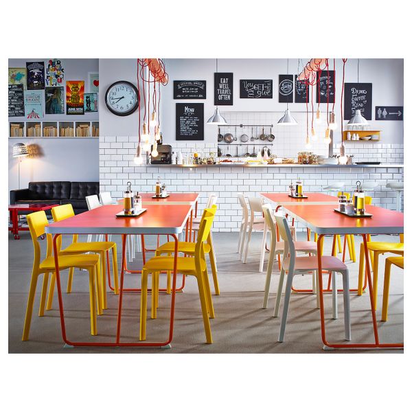 Стул, желтый IKEA JANINGE ЯН-ИНГЕ 803.609.08 - фото 10