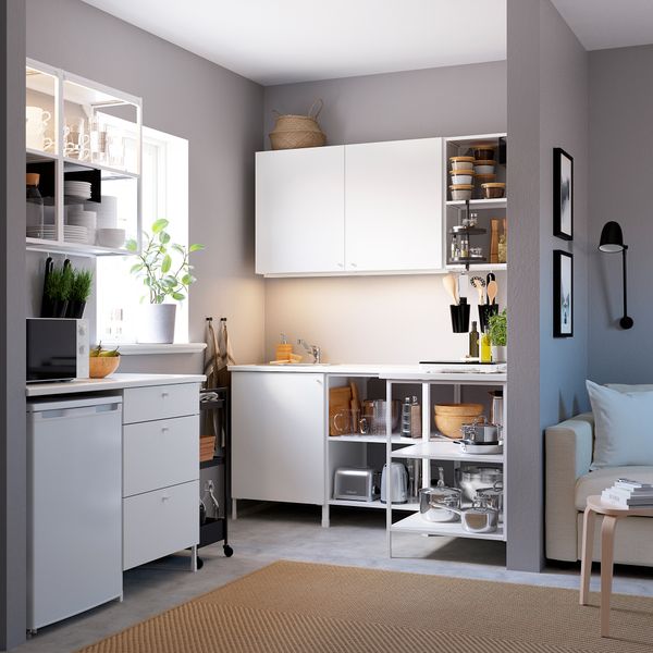 Угловая кухня, белый IKEA BEGIVENHET БЕГИВЕНХЕТ 693.381.36 - фото 3