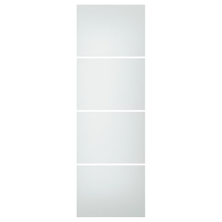 4 панели для рамы раздвижной дверцы, белый под бумагу, 75x236 см IKEA SVARTISDAL СВАРТИСДАЛЬ 304.735.78