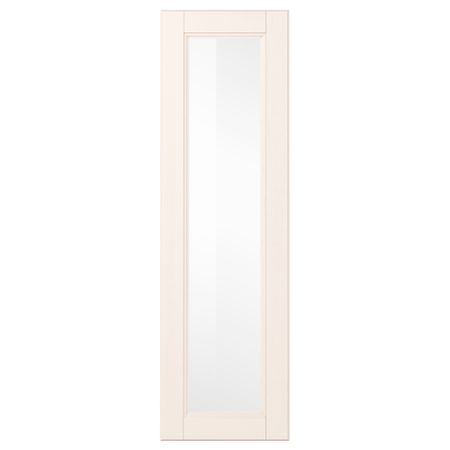 Стеклянная дверь ЛАКСАРБИ, белый