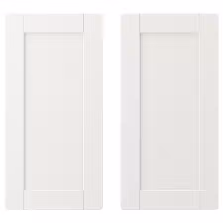 SMÅSTAD Дверь - белый/с рамой 30x60 см