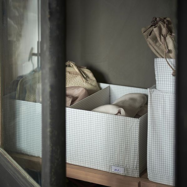 Ящик с отделениями, белый, серый 34x51x18 см IKEA СТУК 903.644.87 - фото 4