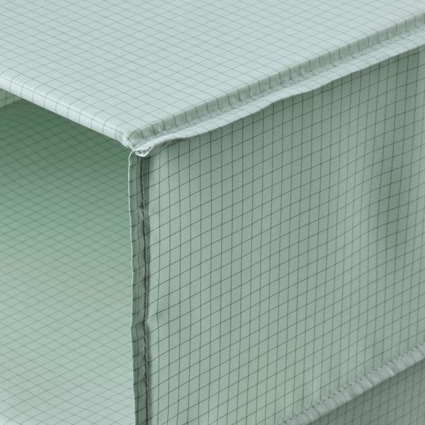 Модуль для хранения, 7 отделений, 30x30x90 см, светлый серо-зеленый IKEA STUK СТУК 705.276.83 - фото 6