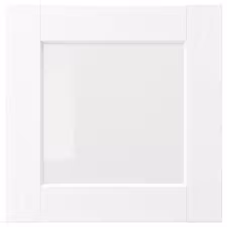 ENKÖPING Стеклянная дверь - белый под дерево 40x40 см