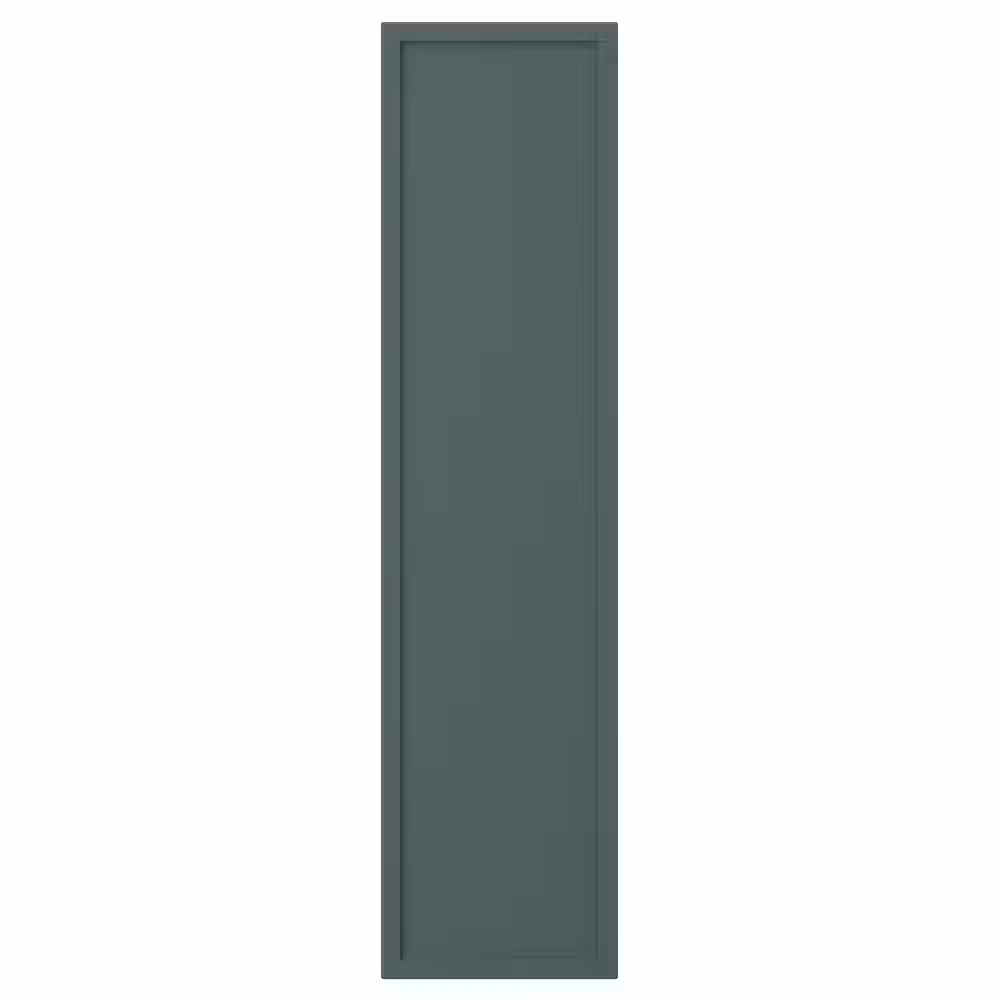 ASPUDDEN Дверь - темный серо-зеленый 20x80 см - фото 1