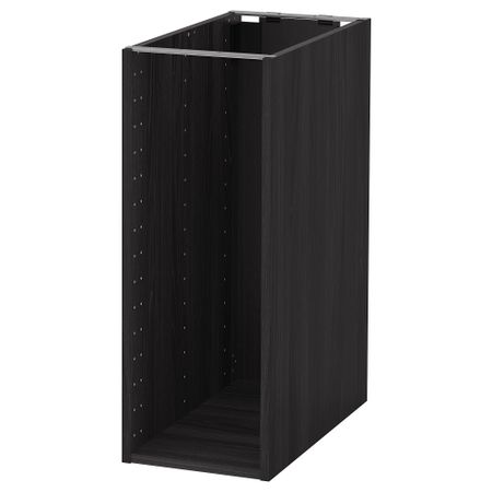 Каркас напольного шкафа, под дерево черный, 30x60x80 см IKEA METOD МЕТОД 104.172.82
