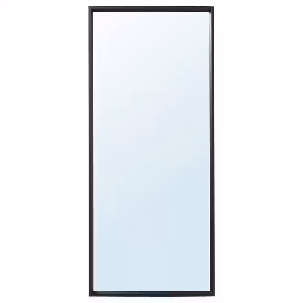 NISSEDAL Зеркало - чёрный 65x150 см - фото 1