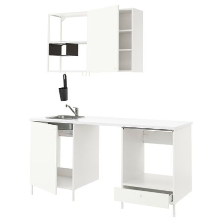 Кухня, белый, 183x63.5x222 см IKEA BEGIVENHET БЕГИВЕНХЕТ 293.374.74