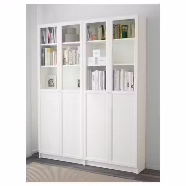 BILLY / OXBERG Стеллаж - белый 160x30x202 см - фото 2