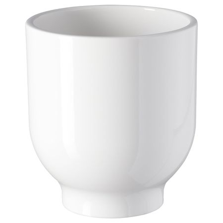 Кашпо, белый 9 см IKEA DRÖMSK ДРЁМСК 504.566.67