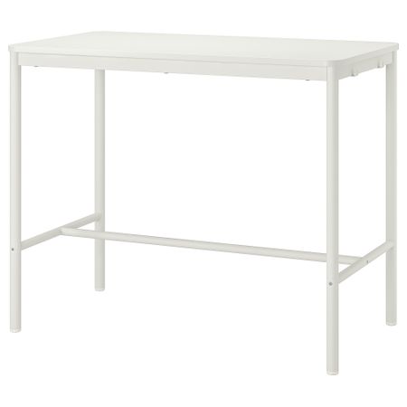 Стол, 130x70x105 см, белый IKEA TOMTOMMARYD ТОММАРЮД ТОММАРЮД 393.874.92