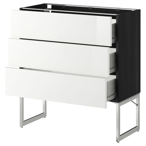 IKEA, вид спереди - схема-чертеж с размерами